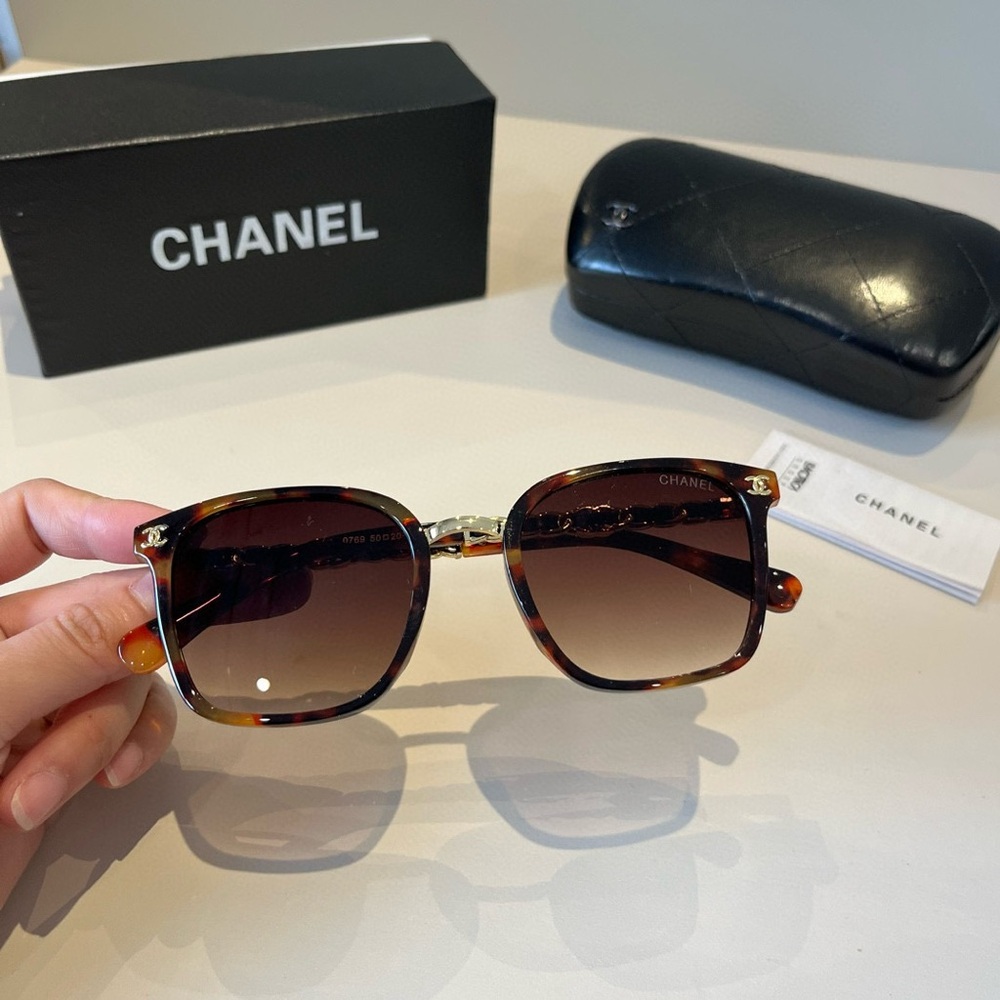 Chanel Large Frame Sunglasses - Picture 2 of 6